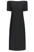 Jil Sander Off-Shoulder Column Dress