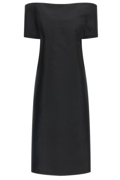 Jil Sander Off-Shoulder Column Dress