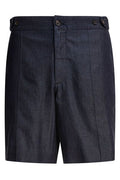 Alexander McQueen Denim Bermuda Shorts