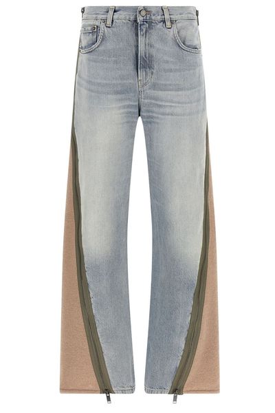 Haikure Bonnie Zip-Detail Hybrid Jeans