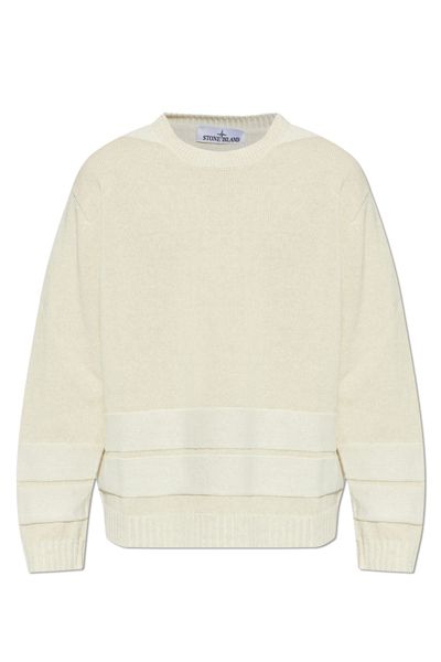 Stone Island X Marina Logo Detailed Jumper