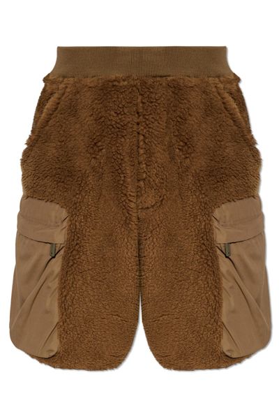 Dsquared2 Zip-Pocket Teddy Shorts