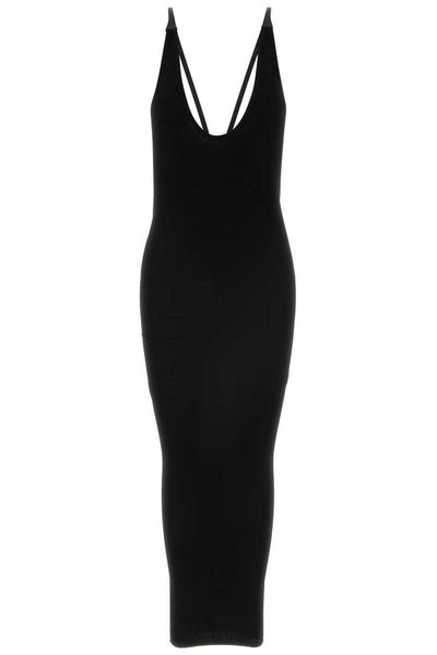 Dsquared2 Ribbed Long Jersey Dress
