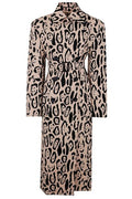 Sportmax Grembo All-Over Patterned Trench Coat