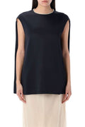 Carven Double Satin Cocoon Top