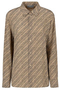 Balenciaga Monogram Long-Sleeved Shirt