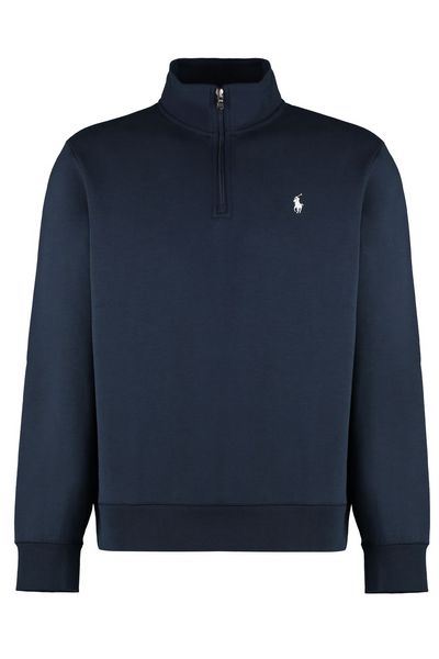 Polo Ralph Lauren Ribbed Edge Half Zipped Jumper