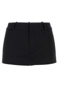 Alexander Wang Zipped Mini Twill Shorts