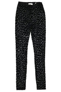 AMI Paris Heart-Embroidered Leggings