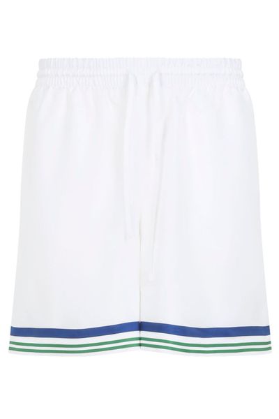 Casablanca Tennis Club Icon Twill Shorts
