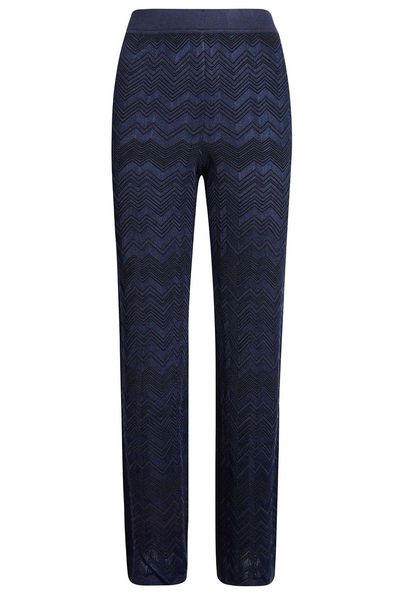 Missoni Chevron Straight Leg Pants
