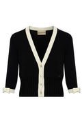 Valentino V-Neck Button-Up Cardigan