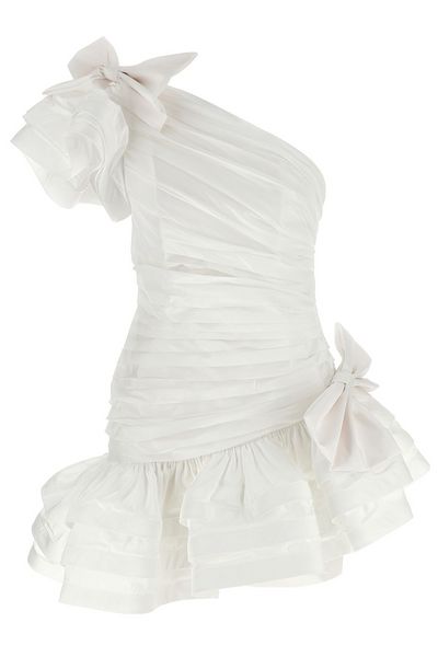 Alessandra Rich Ruffled Mini Dress