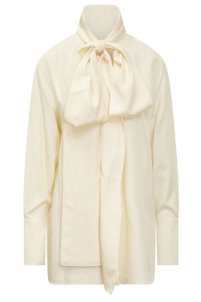 Givenchy Long Lavalliere Blouse