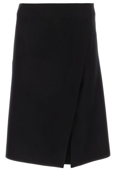 Stella McCartney Front-Slit Midi Skirt