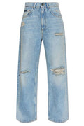 Dolce & Gabbana Vintage Effect Distressed Jeans