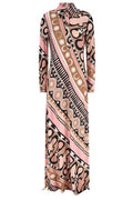 PUCCI Soleil Print Long Shirt Dress