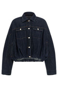Dries Van Noten Cocoon Shaped Denim Jacket
