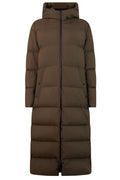 Herno Zip-Up Hooded Long Coat
