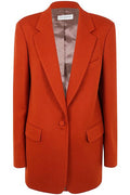 Dries Van Noten Single-Breasted Long-Sleeved Jacket