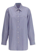 Prada Long-Sleeved Striped Shirt