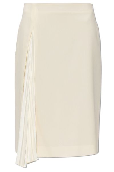 Jil Sander Asymmetric Pleated Skirt
