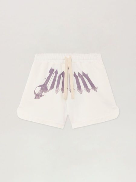 Palm Angels Big Waist Logo Sweatshorts