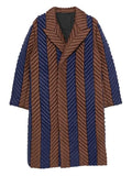 Raxxy Chevron Quilted Coat