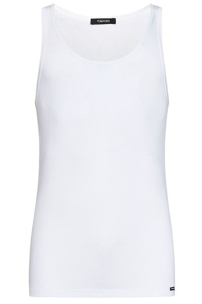 Tom Ford Ribbed Crewneck Tank Top