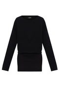 Dsquared2 Slogan Printed Long-Sleeved Mini Dress