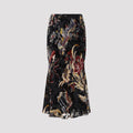 Etro Printed Midi Skirt