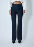 Khaite Straight Leg Jeans