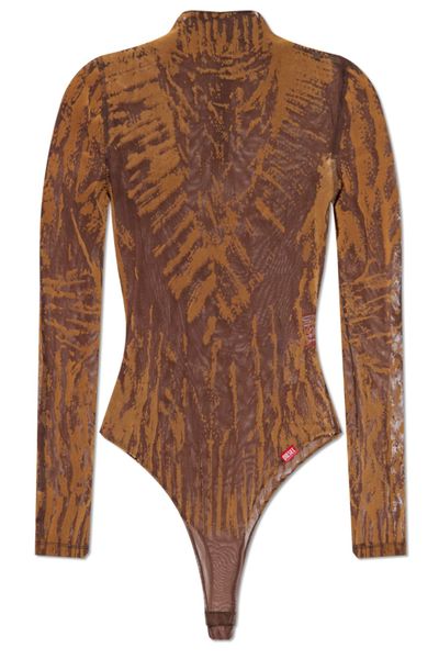 Diesel T-Angery Abstract-Printed Top