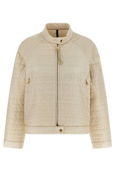 Moncler Aubrietaa Zip-Up Embossed Jacket