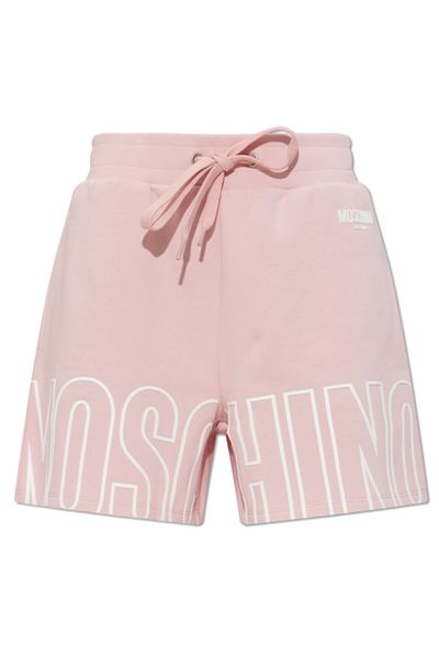 Moschino Logo Print Sweat Shorts