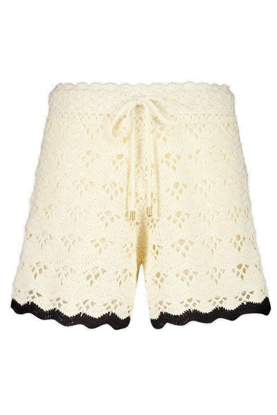 Zimmermann Rhiannon Crochet Shorts