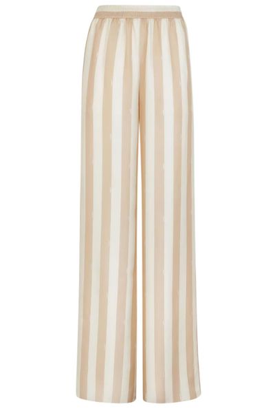 Fendi Striped Wide-Leg Pants