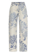 R13 Vintage Floral Wide-Leg Jeans