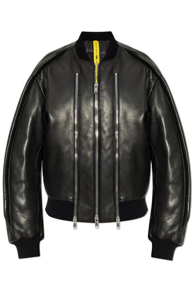 Moncler Genius Moncler X Willow Smith Leather Bomber Jacket