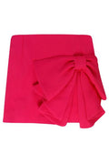 RED Valentino REDValentino Bow Detailed Mid-Rise Skorts
