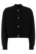 Moncler Long-Sleeved Button-Up Cardigan