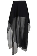 Sportmax Asymmetric Midi Skirt