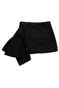 Givenchy Asymmetric Ruffle Mini Skirt