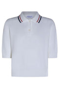 Brunello Cucinelli Short Sleeve Striped Jumper