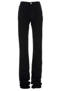 The Attico Logo Patch Stretch Denim Jeans