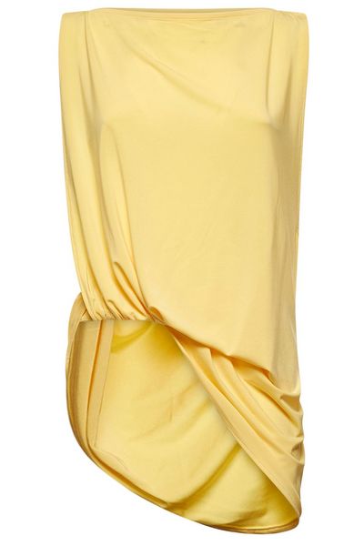 Jacquemus Le Haute Peplo Twist Detailed Top