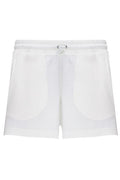 Moncler Logo Patch Drawstring Jersey Shorts