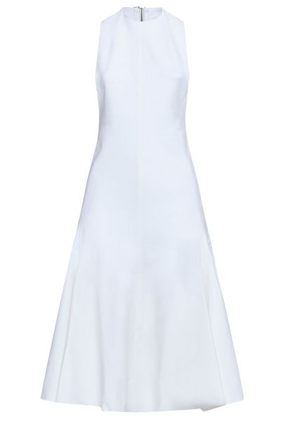 Jacquemus La Robe Favola Flared Halter Dress