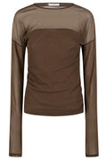 Lemaire Sheer Long-Sleeve Top