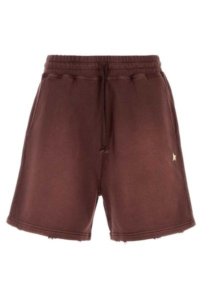 Golden Goose Deluxe Brand Star Wide-Leg Shorts